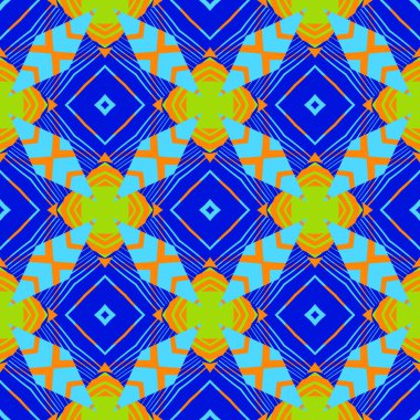 Kusursuz soyut geometrik çiçek deseni. Moda tasarımı ve ev dekorasyonu için harika. Duvar halısı, battaniye, yatak örtüsü, kumaş, seramik fayanslar, duvar kağıtları için süs..