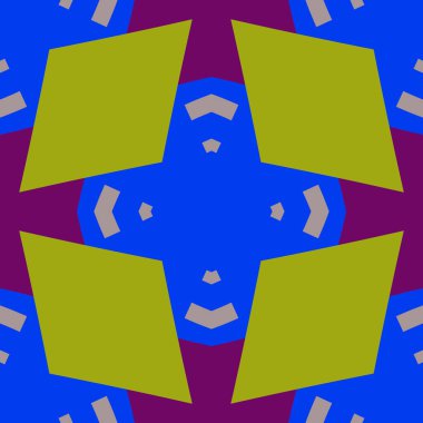 Basit trend simetrik geometrik desen. Moda tasarımı ve ev dekorasyonu için harika. Tekstil, seramik fayanslar, goblen, halı, battaniye, yatak örtüsü, kumaş, duvar kağıtları için şablon.