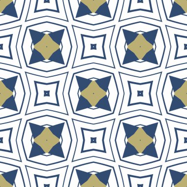 Kusursuz soyut geometrik çiçek deseni. Moda tasarımı ve ev dekorasyonu için harika. Duvar halısı, battaniye, yatak örtüsü, kumaş, seramik fayanslar, duvar kağıtları için süs..