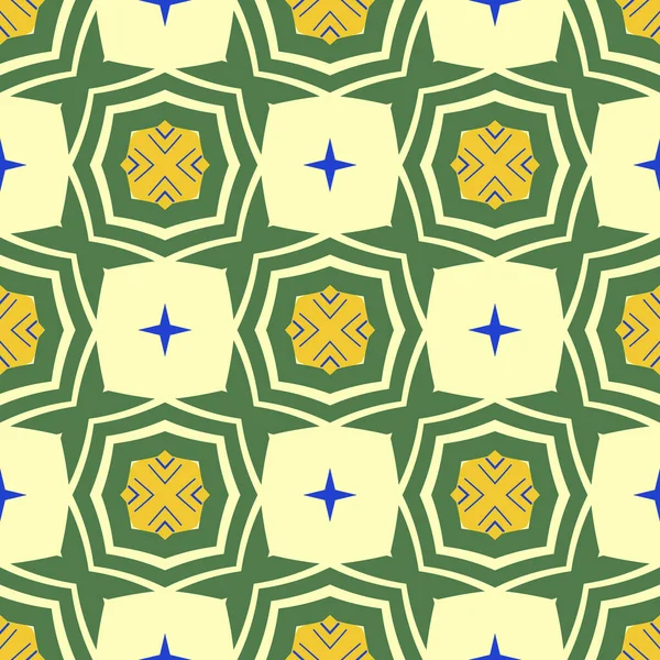 Bezproblemowy Abstrakcyjny Geometryczny Wzór Kwiatowy Świetne Projektowania Mody Wnętrz Domu — Zdjęcie stockowe