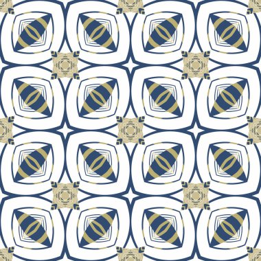 Kusursuz soyut geometrik çiçek deseni. Moda tasarımı ve ev dekorasyonu için harika. Duvar halısı, battaniye, yatak örtüsü, kumaş, seramik fayanslar, duvar kağıtları için süs..