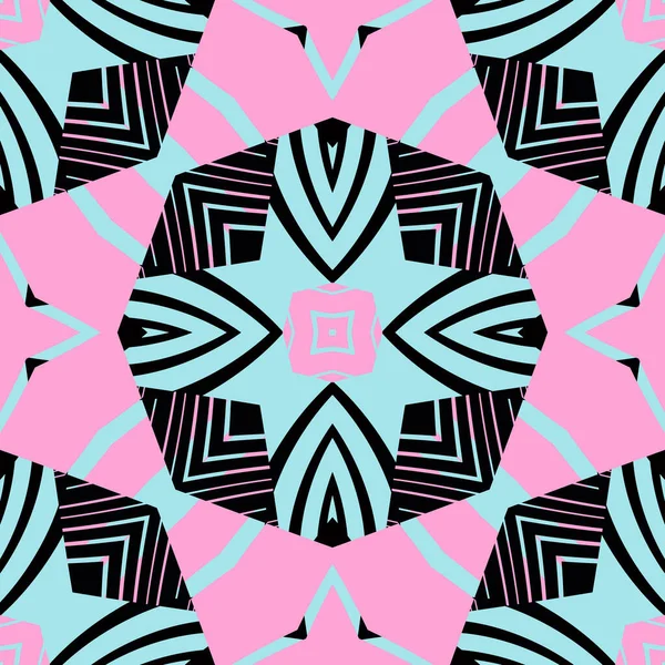 Basit trend simetrik geometrik desen. Moda tasarımı ve ev dekorasyonu için harika. Tekstil, seramik fayanslar, goblen, halı, battaniye, yatak örtüsü, kumaş, duvar kağıtları için şablon.