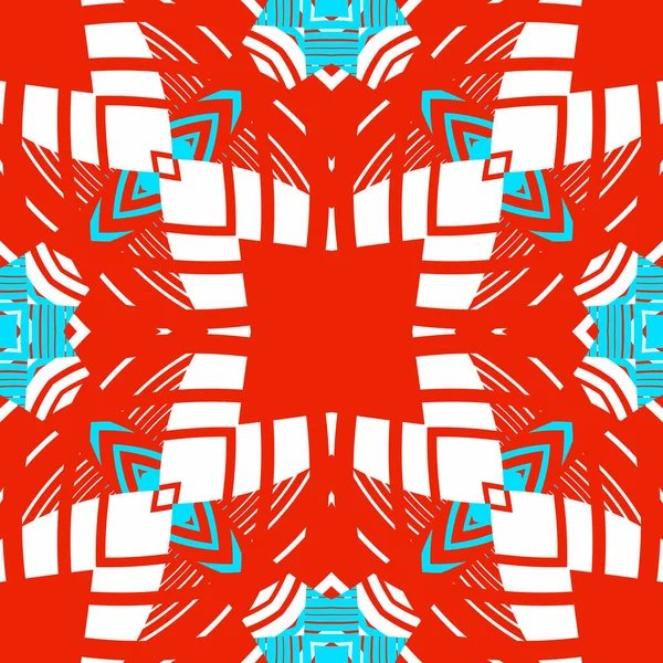 Simple Trendy Symmetrical Geometric Pattern Great Fashion Design House Interior — Stock Photo, Image