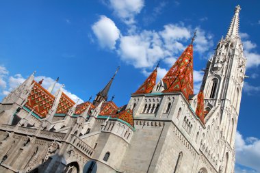 Budapeşte - 27 Haziran: Castle Distri kilisede Matthias görünümüne