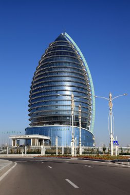 Aşgabat, Türkmenistan - 15 Ekim 2014: Modern mimarinin o