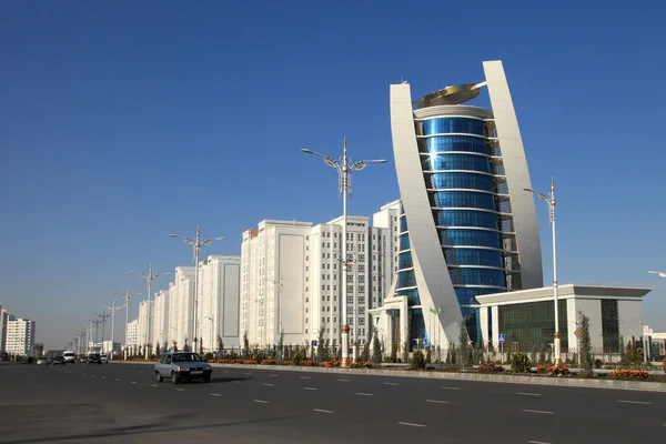 Ashgabat, Turcomenistão - 15 de outubro de 2014: Arquitetura moderna o — Fotografia de Stock