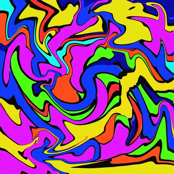 Fondo abstracto colorido. Obra de arte para el diseño creativo, arte a —  Fotos de Stock