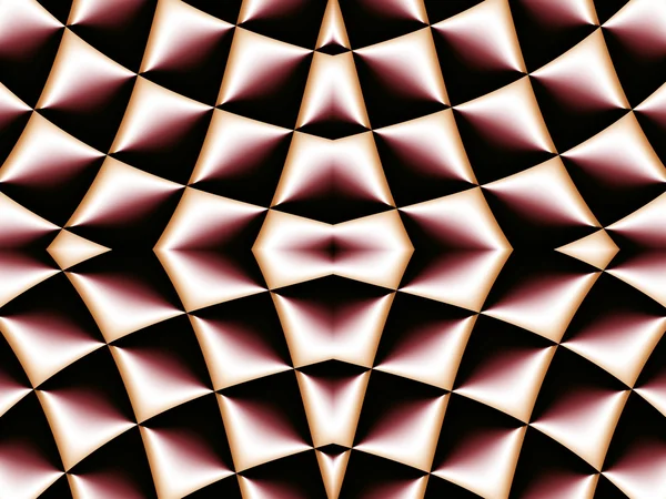 Symetryczne fraktalna wzór. Kolekcja - komórki. Grafika dla cre — Zdjęcie stockowe