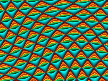 Fraktal arka plan. Koleksiyon - hücreleri. Yaratıcı des için resimler