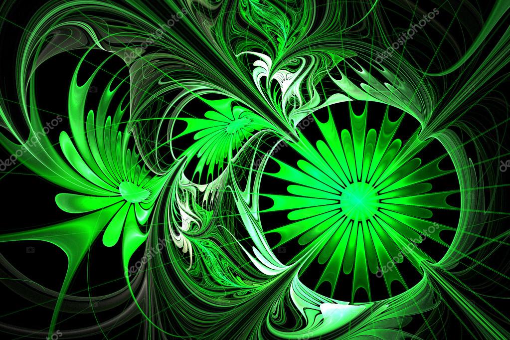 Flower Background Green And Black Palette Fractal Design Comp Stock Photo Image By C Velirina Flower Background Green And Black Palette Fractal Design Comp Stock Photo Image By C Velirina