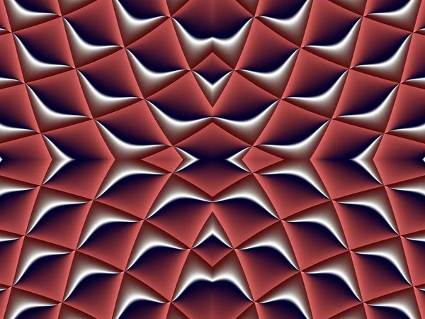 Symetryczne fraktalna wzór. Kolekcja - komórki. Grafika dla cre — Zdjęcie stockowe