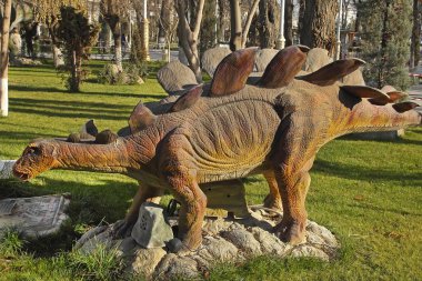 Aşgabat, Türkmenistan - 23 Aralık 2014. Gerçekçi bir model 