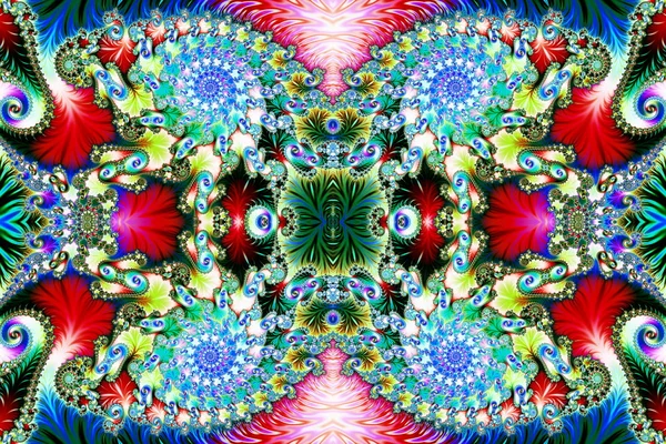 Fondo multicolor con patrón espiral. Colección - Oriente —  Fotos de Stock
