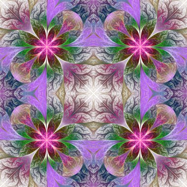 Fraktal tasarım güzel desen. Koleksiyon - ayaz desen