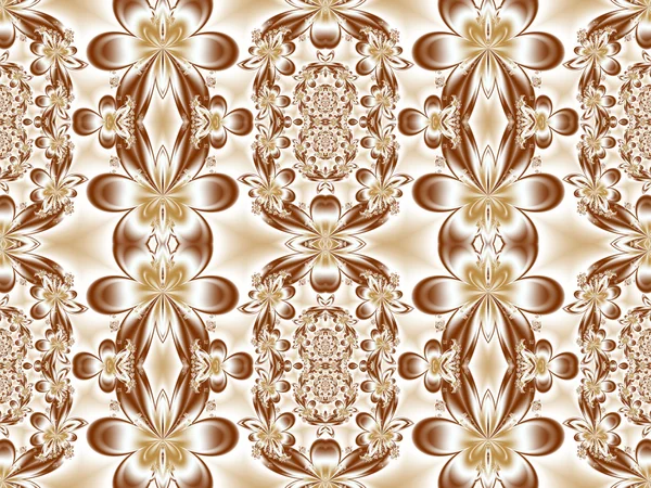 Patrón de flores en diseño fractal. Obras de arte para el diseño creativo, un —  Fotos de Stock