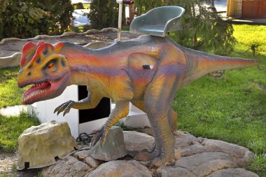 Aşgabat, Türkmenistan - 23 Aralık 2014. Gerçekçi bir model 