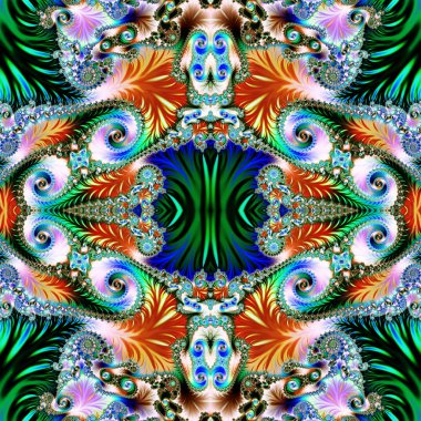 Spiral desenli çok renkli arka plan. Koleksiyon - Orient