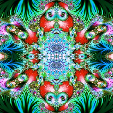 Spiral desenli çok renkli arka plan. Koleksiyon - Orient