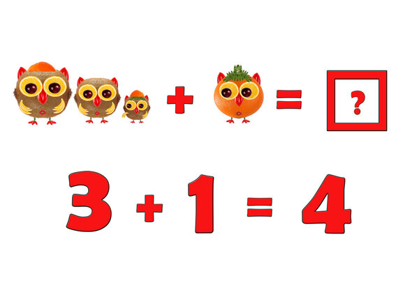 Illustration of Education Mathematics for Preschool Children