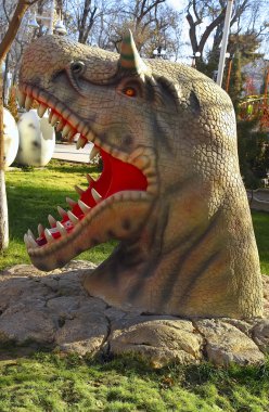 Aşgabat, Türkmenistan - 23 Aralık 2014. Gerçekçi bir model