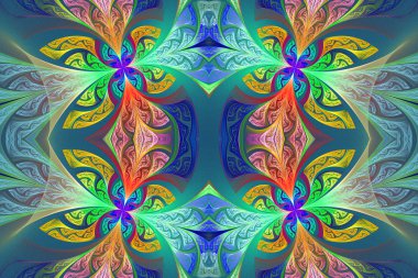 Fütüristik arka planda ch konsept. Oluşturulan bilgisayar grafiği