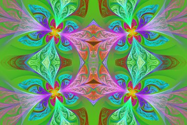 Fütüristik arka planda ch konsept. Oluşturulan bilgisayar grafiği