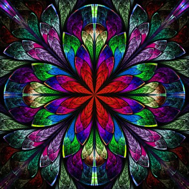 Fütüristik arka planda ch konsept. Oluşturulan bilgisayar grafiği