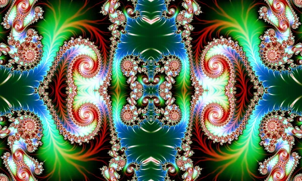 Різнокольорові фону з Спіральний візерунок. Колекція - Сходу — стокове фото