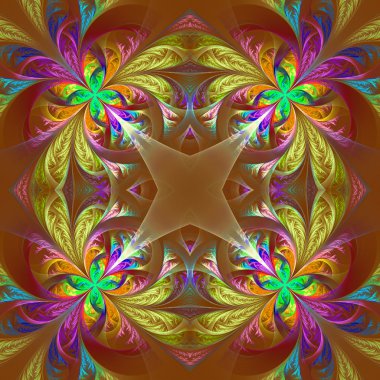 Fütüristik arka planda ch konsept. Oluşturulan bilgisayar grafiği