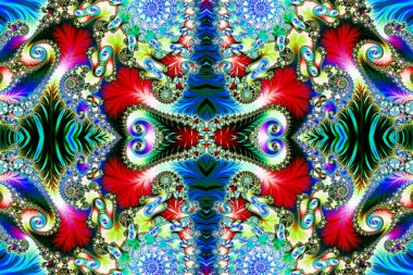 Spiral desenli çok renkli arka plan. Koleksiyon - Orient