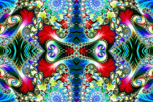 Fondo multicolor con patrón espiral. Colección - Oriente —  Fotos de Stock