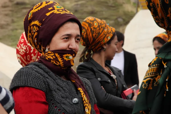 Kov-Ata, Türkmenistan-18 Ekim. Kimliği belirsiz olarak portresi