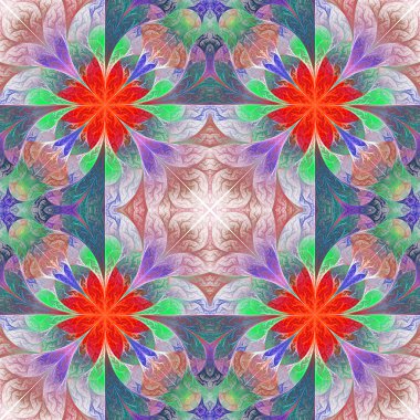 Fraktal tasarım güzel desen. Yaratıcı tasarım için resimler