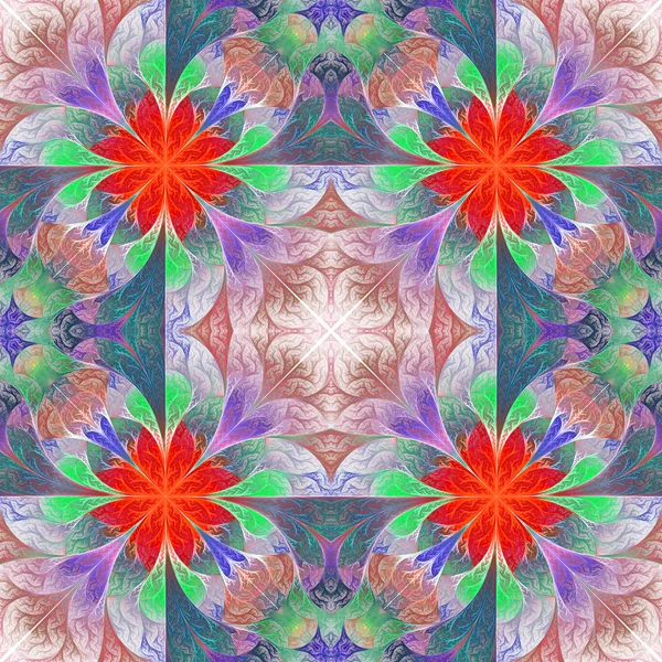Hermoso patrón en diseño fractal. Obra de arte para el diseño creativo —  Fotos de Stock