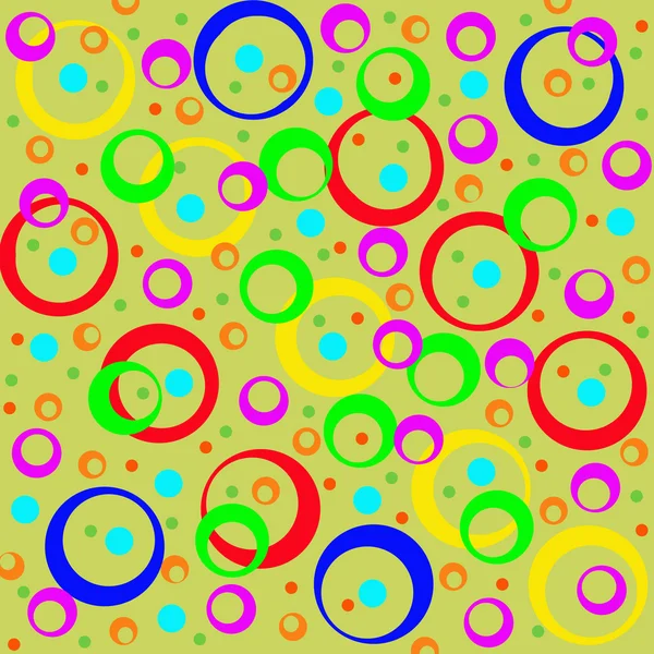 Gekleurde cirkels, ringen, abstracte achtergrond. Artwork voor cre — Stockfoto