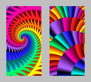 Cep telefonu kapağında fraktal tasarımlı güzel desenler var.