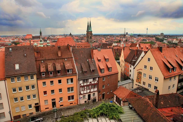 Nürnberg, Almanya - 13 Temmuz 2014. Nürnberg, mikrop Cityescape — Stok fotoğraf
