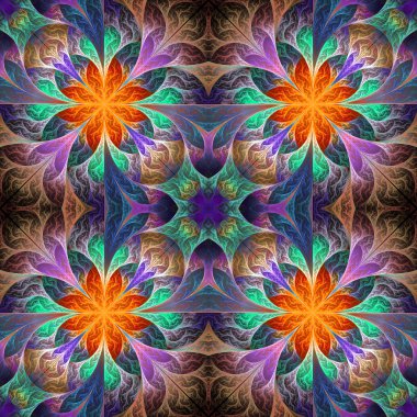 Fraktal tasarım güzel desen. Yaratıcı tasarım için resimler