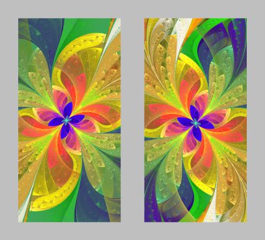 Cep telefonu kapağında fraktal tasarımlı güzel desenler var.