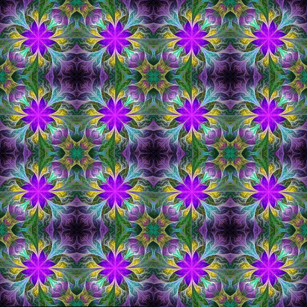Hermoso patrón en diseño fractal. Obra de arte para el diseño creativo —  Fotos de Stock