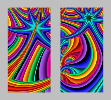 Cep telefonu kapağında fraktal tasarımlı güzel desenler var.