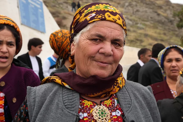Ков Ata, Туркменістан-18 жовтня: Портрет невідомі як — стокове фото