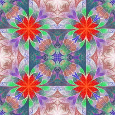 Fraktal tasarım güzel desen