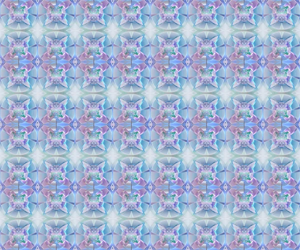 Patrón geométrico fractal — Foto de Stock