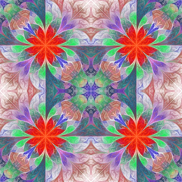 Hermoso patrón en diseño fractal —  Fotos de Stock