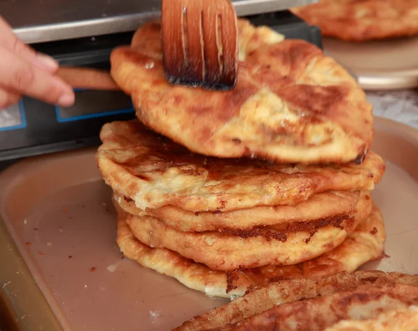 Tortilla con queso y eneldo —  Fotos de Stock