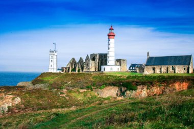 Muhteşem bir Breton Deniz feneri.