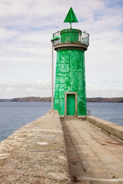 Den Gamla Fyren Camaret Sur Mer — Stockfoto