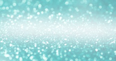 Mavi parıltılı soyut arka plan yumuşak odak. Yumuşak ışık. Soyut arkaplan mavi bokeh daireler