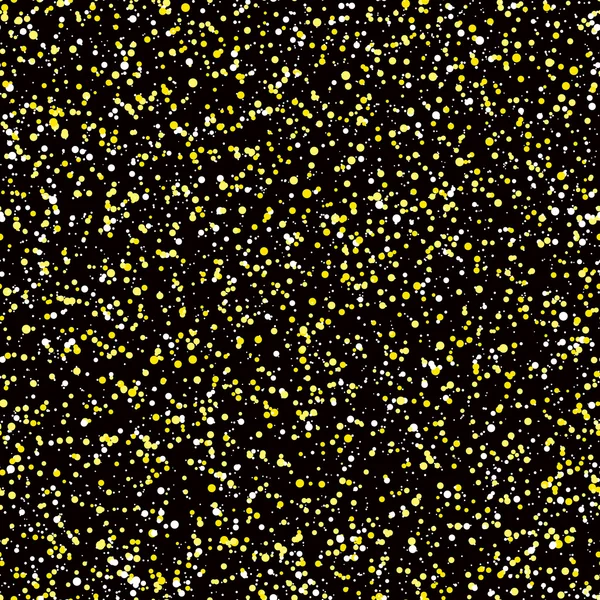 Confettis dorés tombants — Image vectorielle